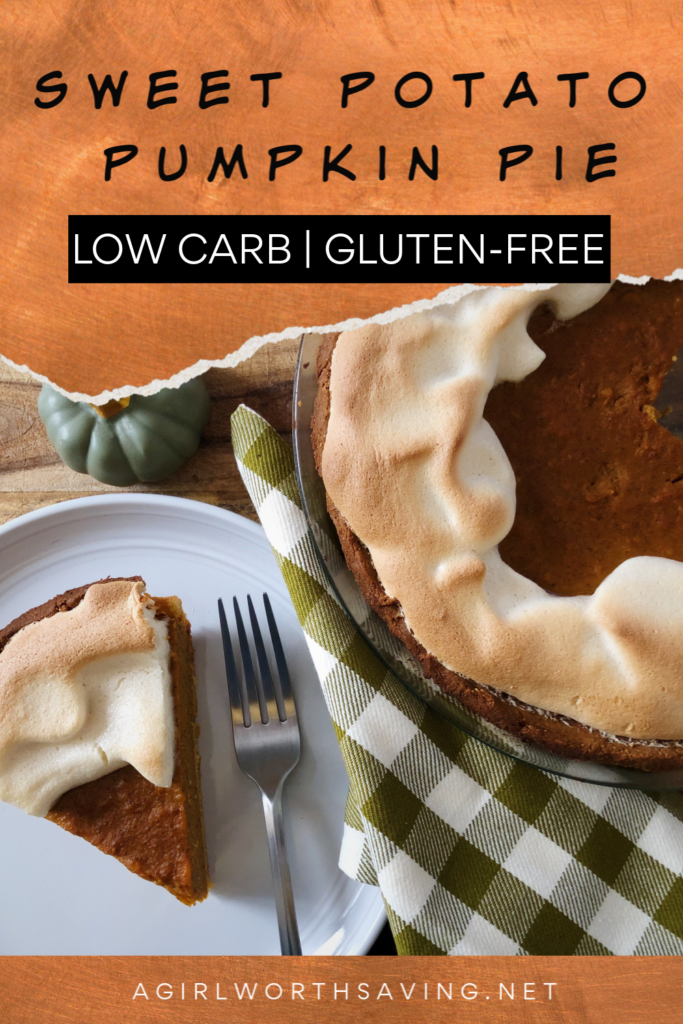 This Low Carb Sweet Potato Pumpkin Pie hits every note. Made with a keto pie crust, this holiday pie is gluten-free , full of gorgeous autumn spices and deliciously indulgent.