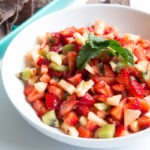 Strawberry Salsa (Vegan, AIP) Kelly Bejelly strawberry salsa
