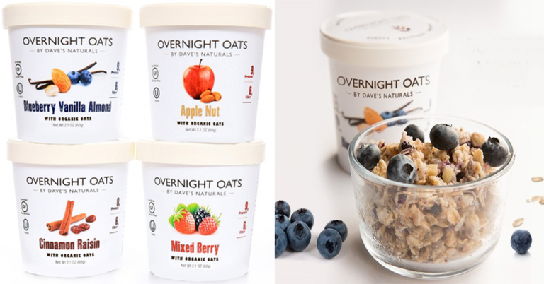 Dave’s Natural Overnight Oats Giveaway