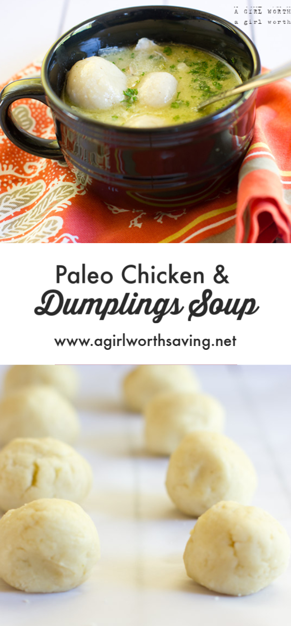 Perfect paleo dumpling served in a rich chicken broth rich with favor. This Paleo Chicken and Dumplings recipe is a cozy southern meal in a soup bowl.