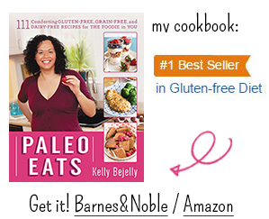 paleo eats cookbook cover with details on how to buy it