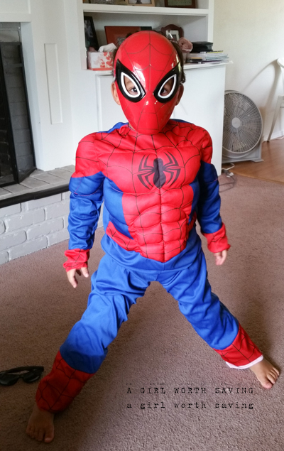 kids spiderman costume