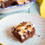 paleo samoa brownies