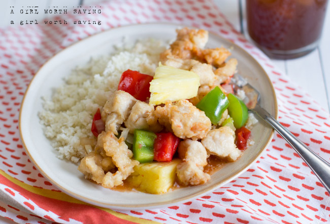 Paleo Sweet and Sour Chicken